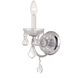 Imperial 1 Light 4.75 inch Polished Chrome Sconce Wall Light in Clear Italian