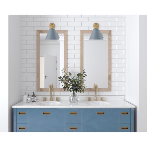 Xavier Sconce Wall Light in Vibrant Gold