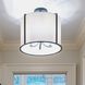 Carlyn 4 Light 16 inch Black Mini Chandelier Ceiling Light