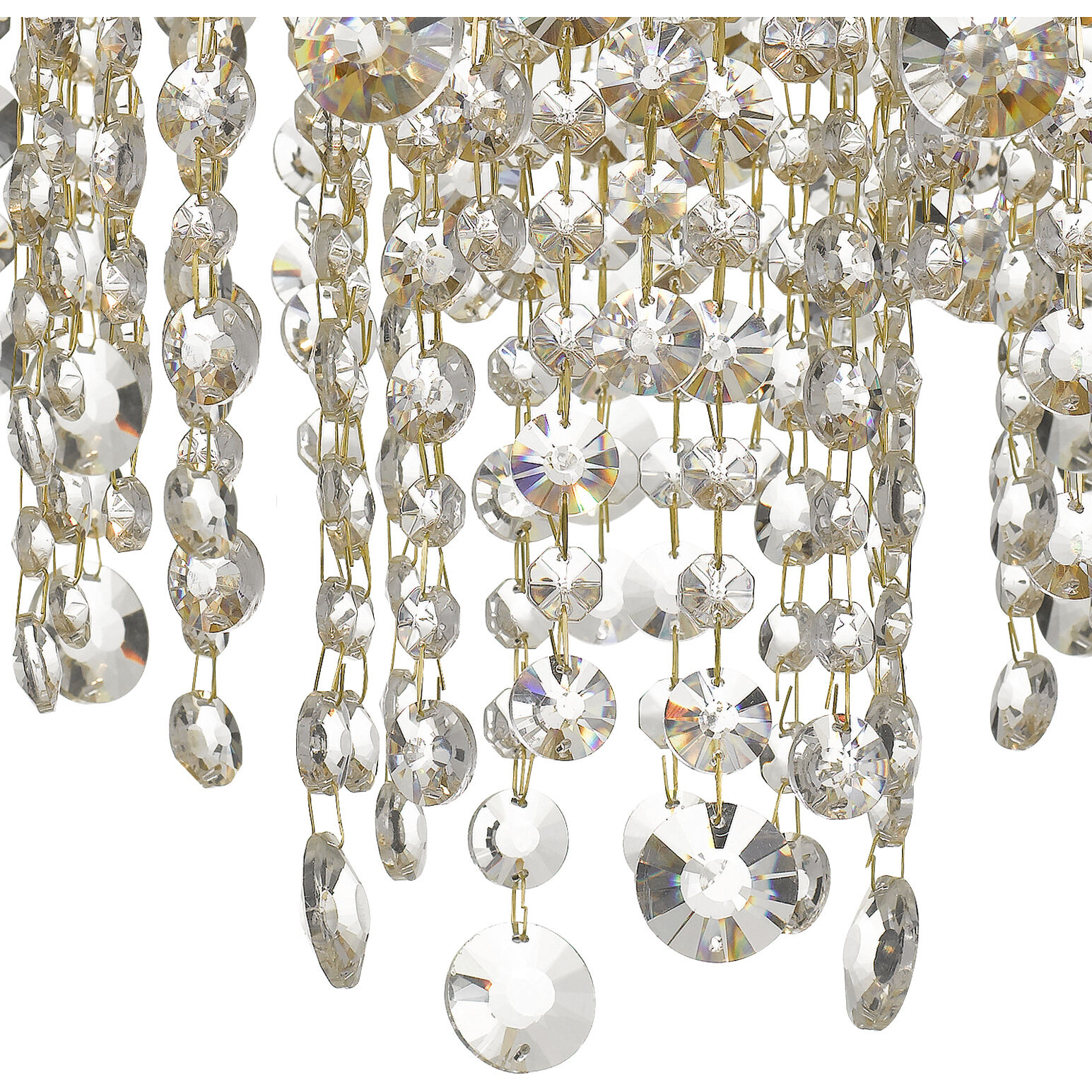 Winham 4 Light 16 inch Antique Gold Flush Ceiling Light in Antique Brass and Black