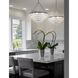 Calypso 8 Light 25 inch Polished Chrome Chandelier Ceiling Light