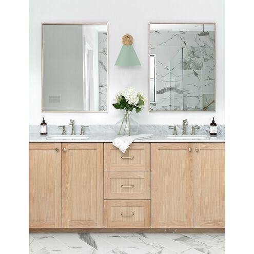 Xavier Sconce Wall Light in Vibrant Gold