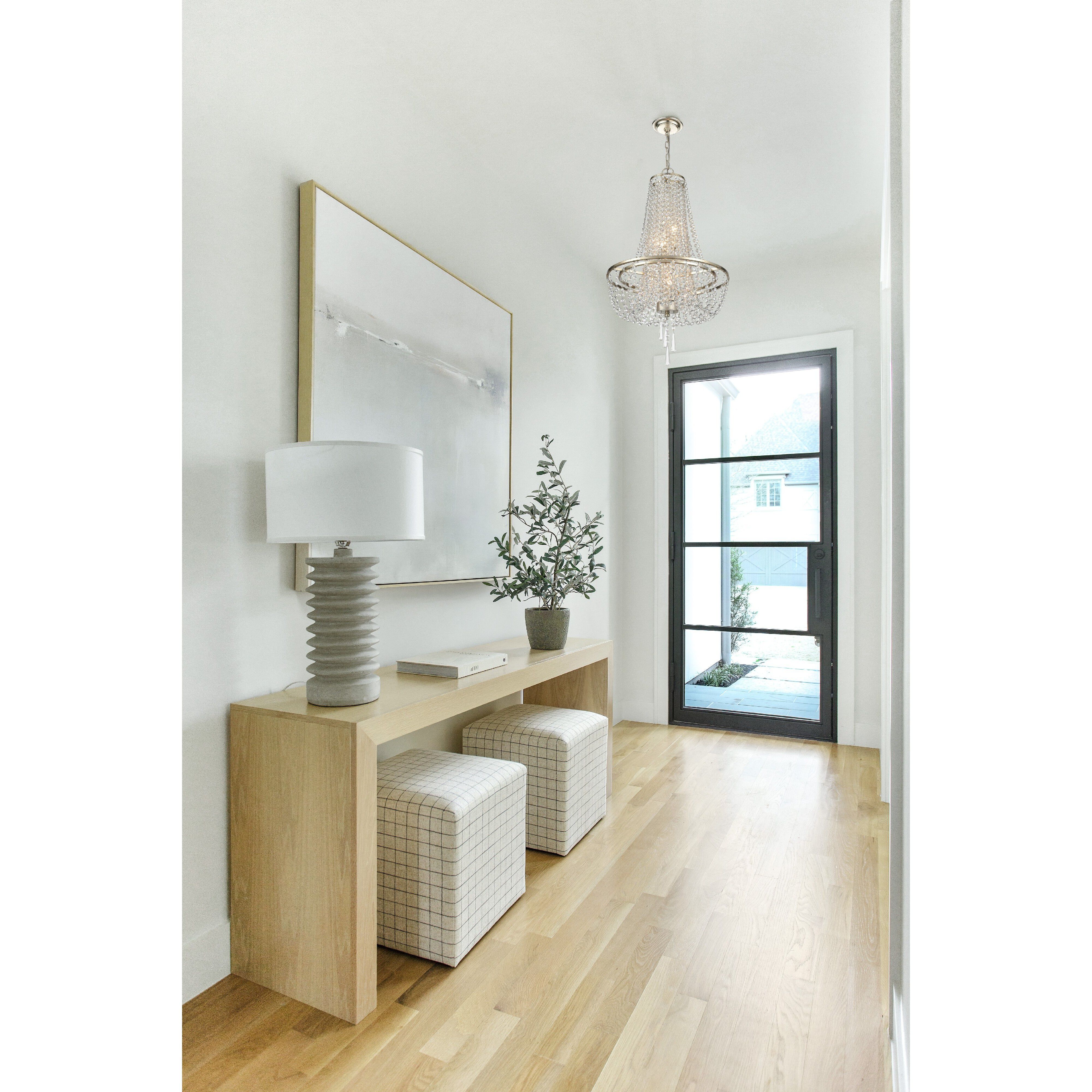 Arcadia 4 Light 18 inch Antique Silver Chandelier Ceiling Light