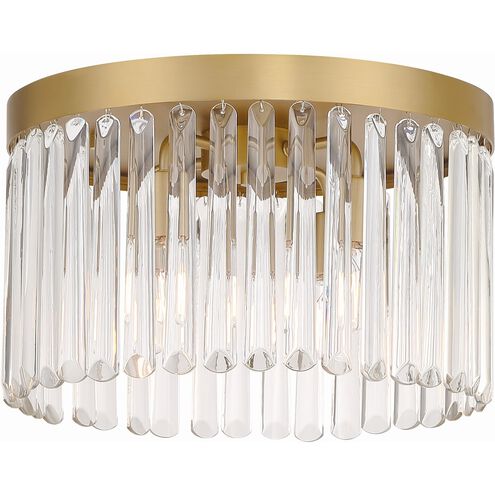 Emory 4 Light 15 inch Modern Gold Flush/Semi Flush Ceiling Light