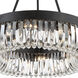 Alister 8 Light 23.25 inch Charcoal Bronze Chandelier Ceiling Light