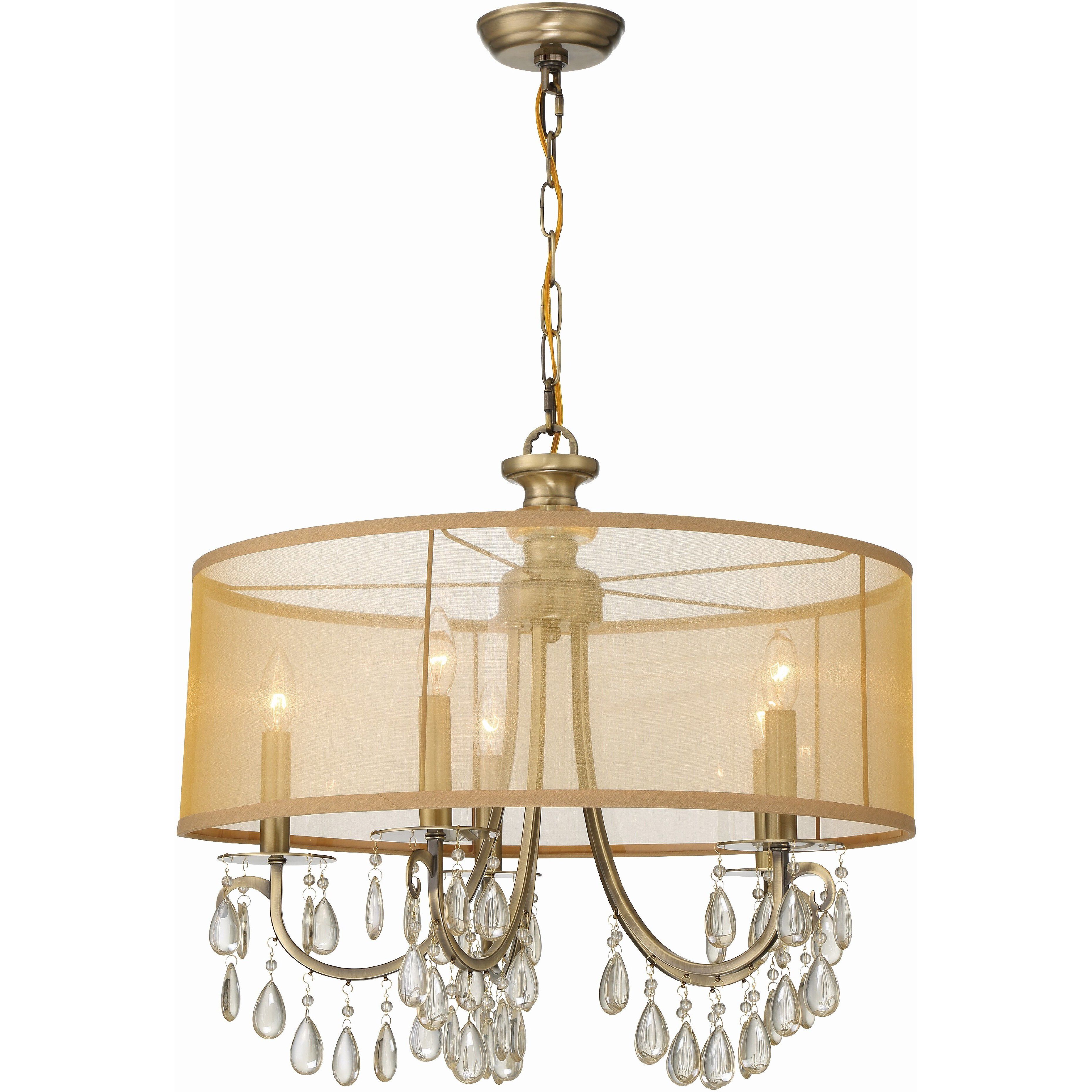 Hampton 5 light electrical fitting top