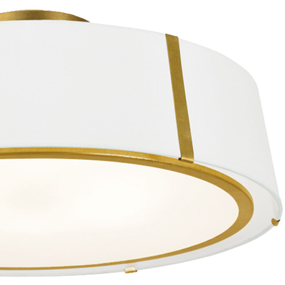 Fulton 6 Light 24 inch Antique Gold Pendant Ceiling Light