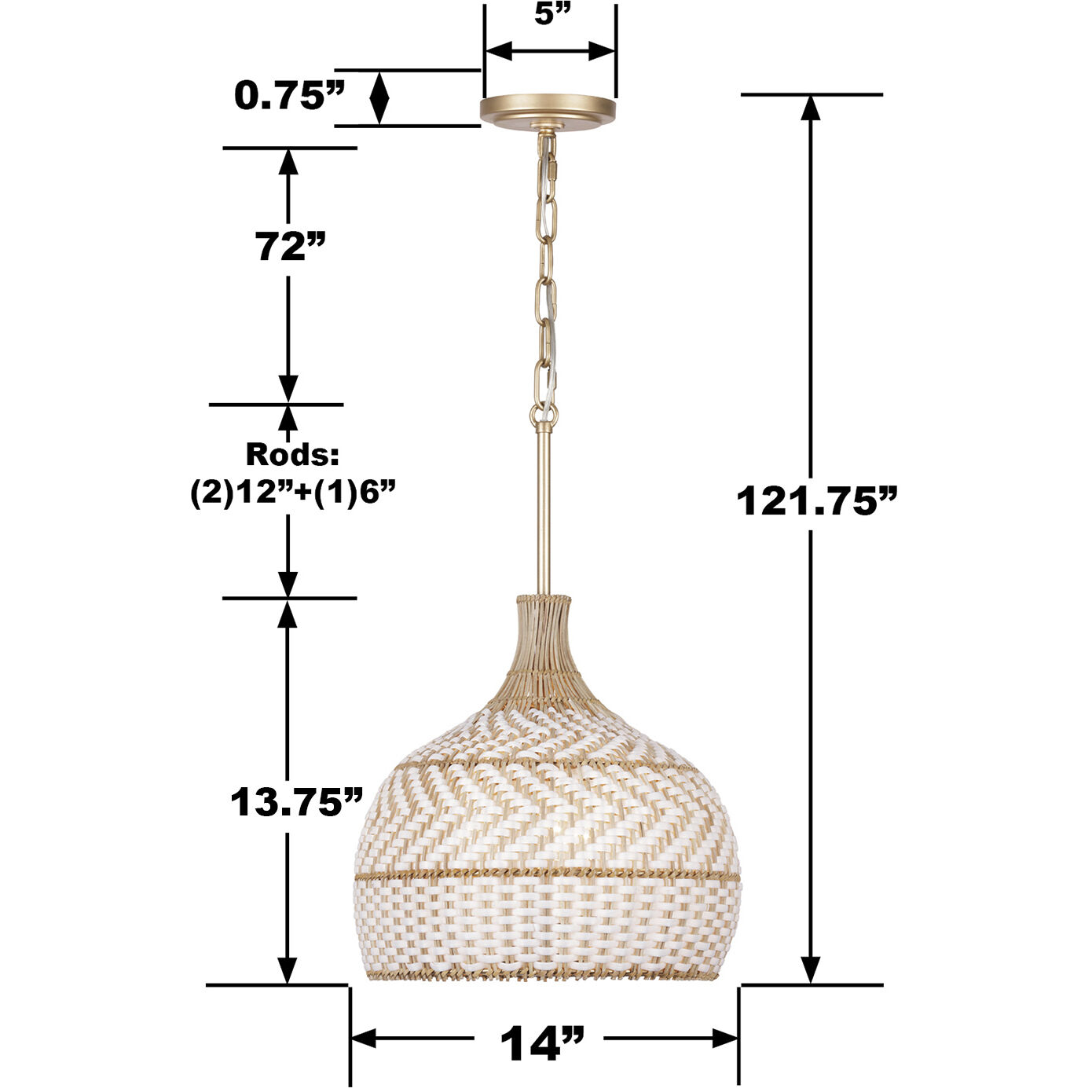 Zanzibar Pendant Ceiling Light