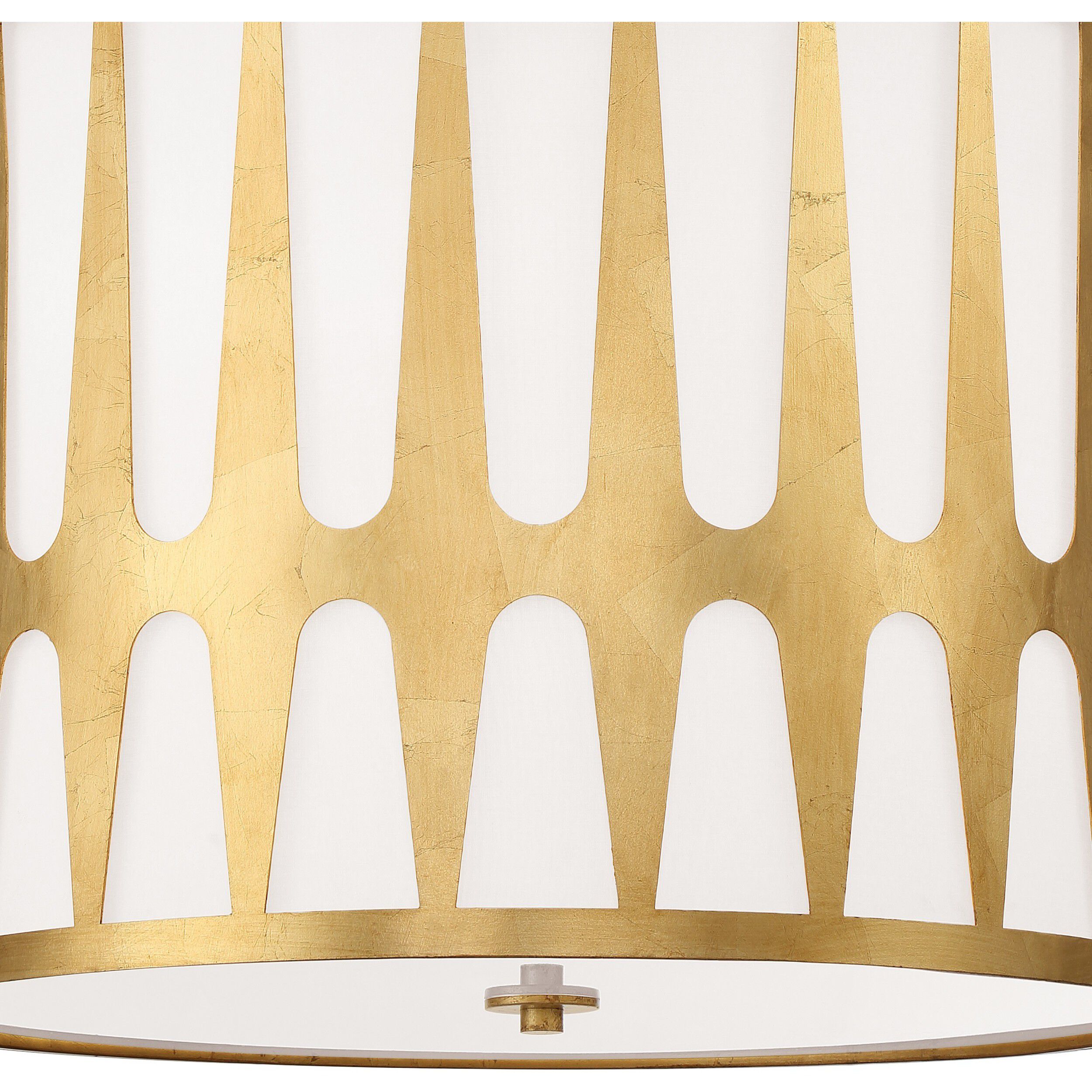 Royston Pendant Ceiling Light in Antique Gold
