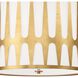 Royston Pendant Ceiling Light in Antique Gold