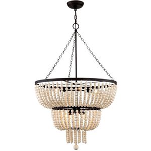 Rylee 8 Light 25 inch Forged Bronze Chandelier Ceiling Light