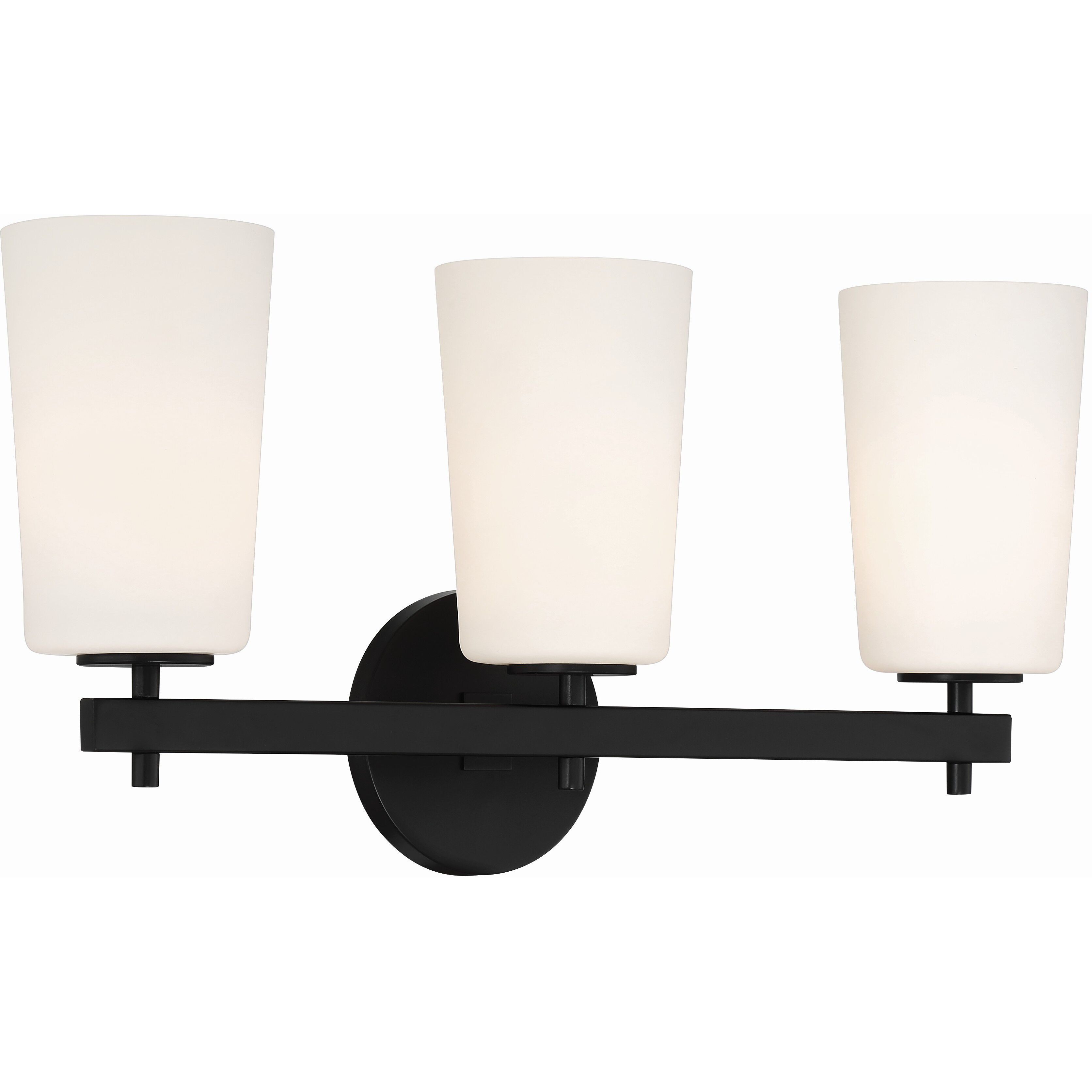 Colton Bath Vanity Light Wall Light in Black