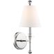 Riverdale 1 Light 6 inch Polished Nickel Sconce Wall Light