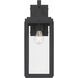 Byron 1 Light 17 inch Matte Black Outdoor Sconce