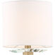 Clifton Bath Sconce Wall Light in Aged Brass