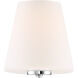 Lena Bath Sconce Wall Light in Chrome