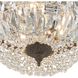 Waltham 3 Light 12 inch English Bronze Flush Ceiling Light in Clear Spectra
