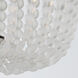 Rylee 3 Light 12.5 inch Matte Black Flush Ceiling Light