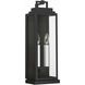 Aspen 2 Light 19 inch Matte Black Outdoor Sconce
