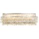 Brielle Bath Vanity Light Wall Light in Antique Silver