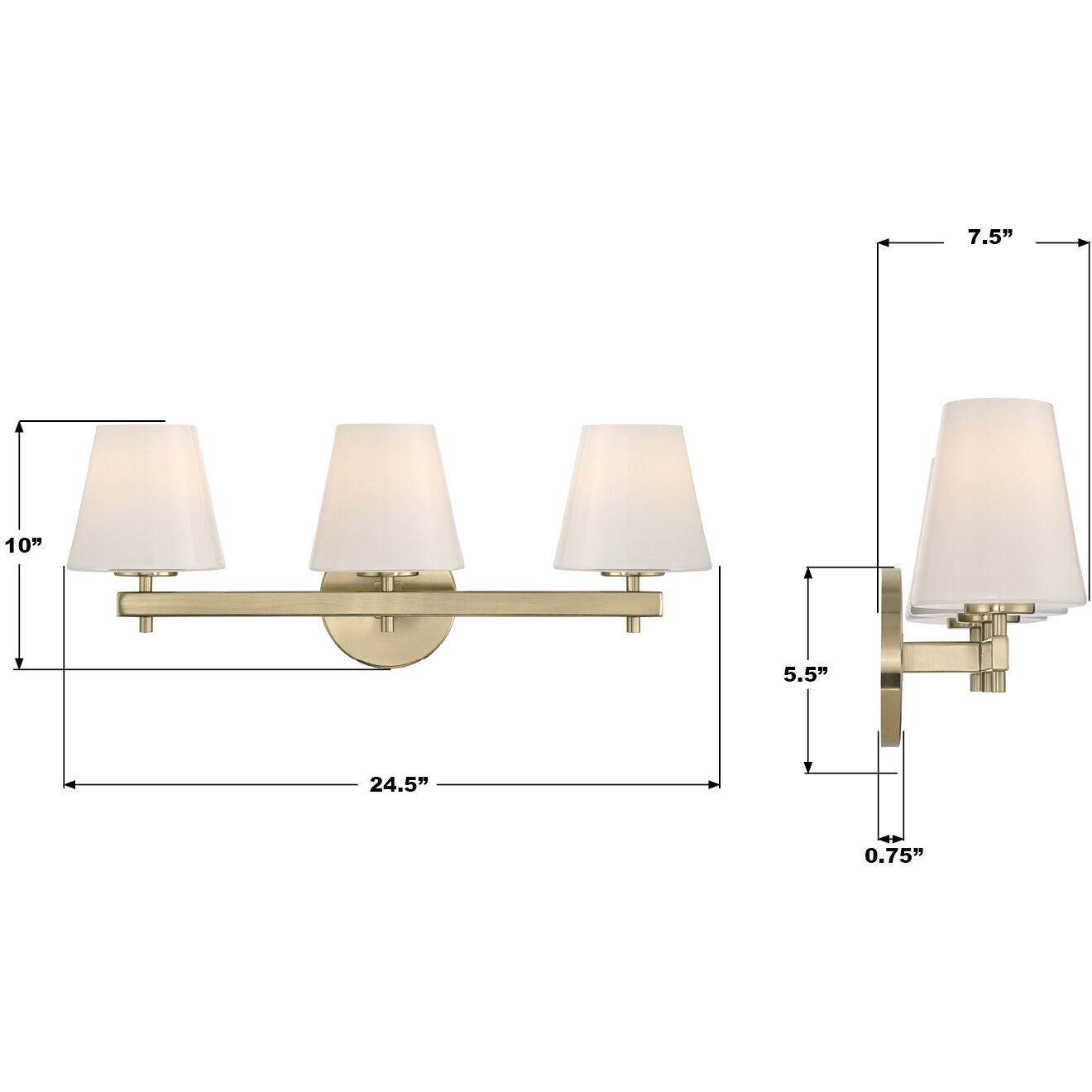 Colton Bath Vanity Light Wall Light