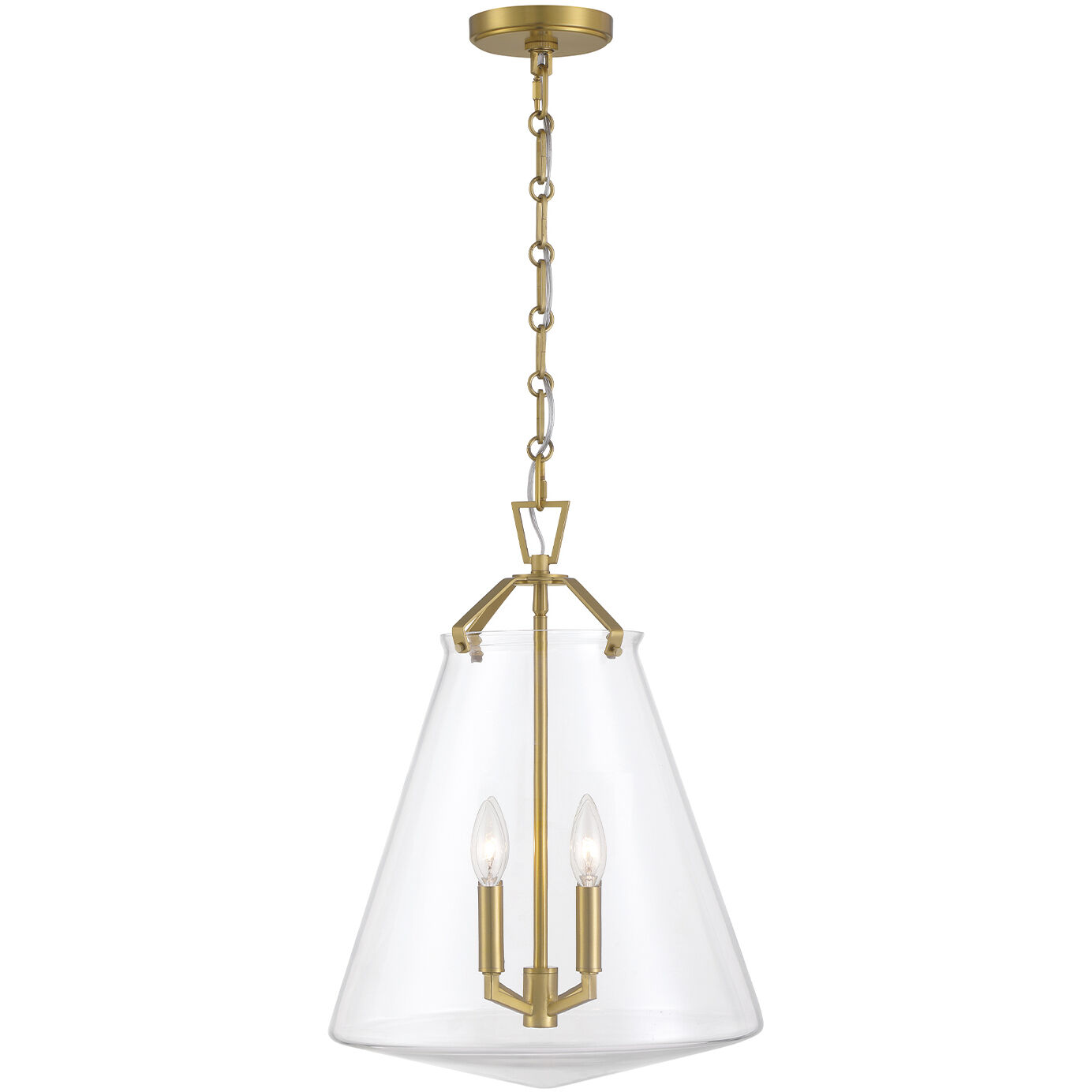 Voss 4 Light 15.25 inch Luxe Gold Pendant Ceiling Light