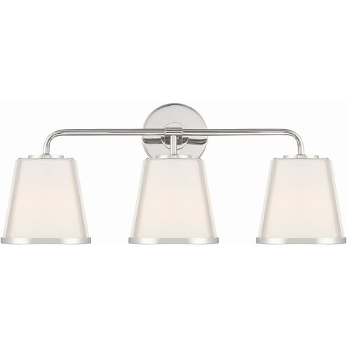 Fulton 3 Light 23.25 inch Bathroom Vanity Light