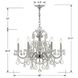 Imperial 6 Light 26 inch Polished Chrome Chandelier Ceiling Light in Clear Spectra