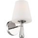 Ramsey Bath Sconce Wall Light in Polished Nickel