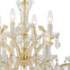 Maria Theresa 12 Light 29 inch Gold Chandelier Ceiling Light in Clear Hand Cut