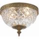 Westbury 2 Light 8 inch Olde Brass Flush Ceiling Light