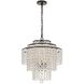 Arielle 4 Light 18 inch Dark Bronze Chandelier Ceiling Light