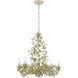 Josie 6 Light 25 inch Champagne Green Tea Chandelier Ceiling Light