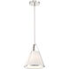 Fulton 1 Light 9.25 inch Polished Nickel Pendant Ceiling Light