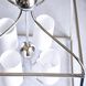 Sylvan 4 Light 21.5 inch Polished Nickel Lantern Chandelier Ceiling Light