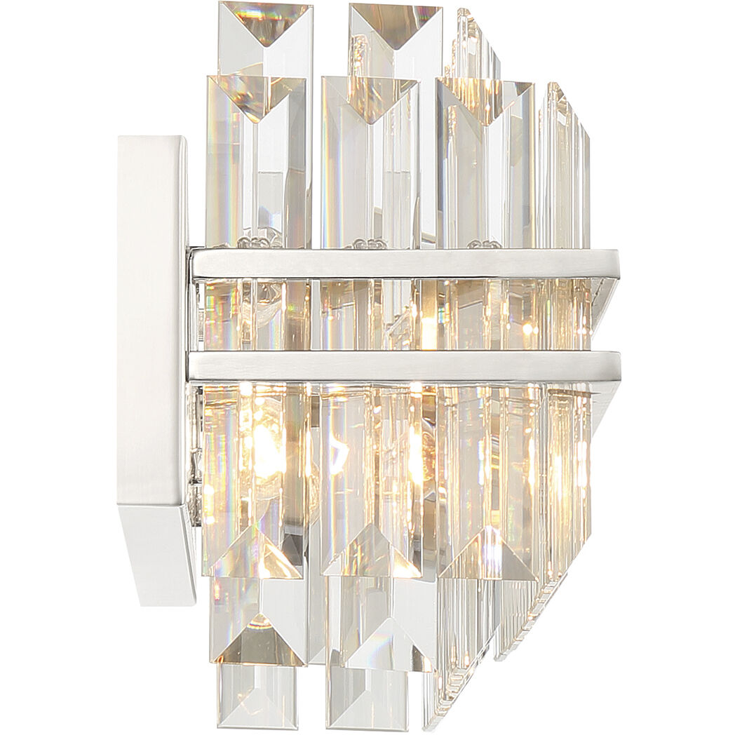 Hayes Sconce Wall Light in Polished Nickel