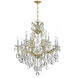 Maria Theresa 13 Light 28 inch Gold Chandelier Ceiling Light in Clear Hand Cut