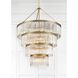 Emory 22 Light 40 inch Modern Gold Chandelier Ceiling Light