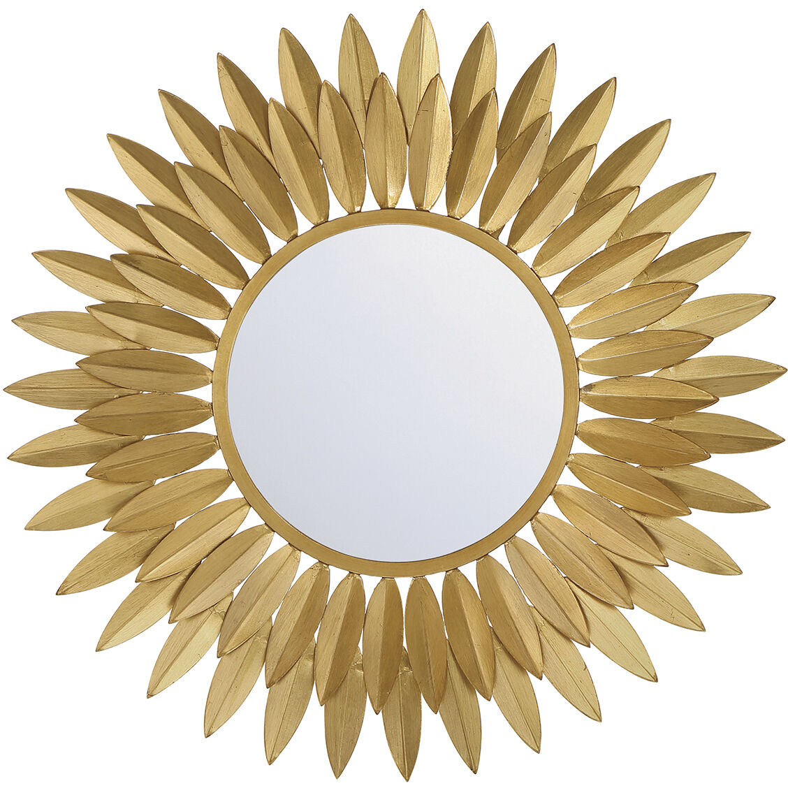 Broche 20 X 20 inch Antique Gold Mirror