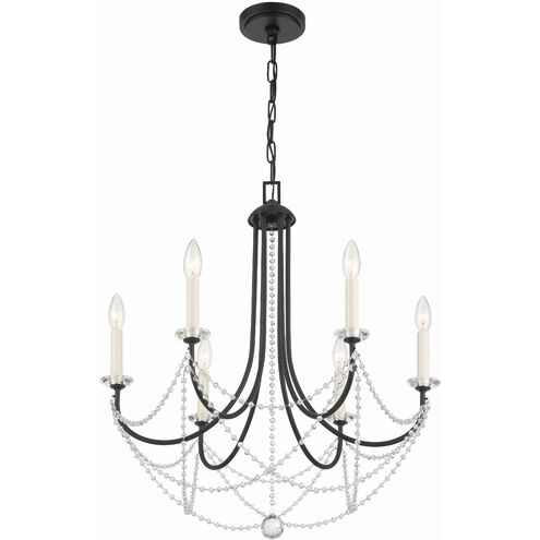 Delilah 6 Light 24.00 inch Chandelier