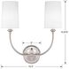 Sylvan Sconce Wall Light in Polished Nickel