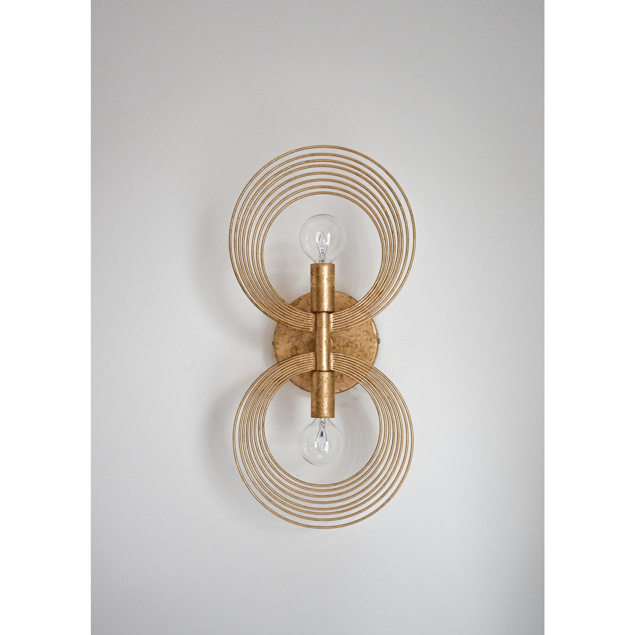 Doral Bath Wall Light in Renaissance Gold