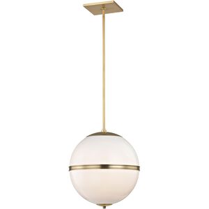 Truax 4 Light 16 inch Aged Brass Pendant Ceiling Light
