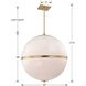 Truax 4 Light 30 inch Aged Brass Pendant Ceiling Light