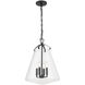 Voss Pendant Ceiling Light in Matte Black