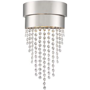 Clarksen 2 Light 9 inch Polished Nickel Sconce Wall Light