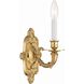 Marlowe Bath Sconce Wall Light in Polished Brass