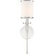 Hatfield Bath Sconce Wall Light in Polished Nickel
