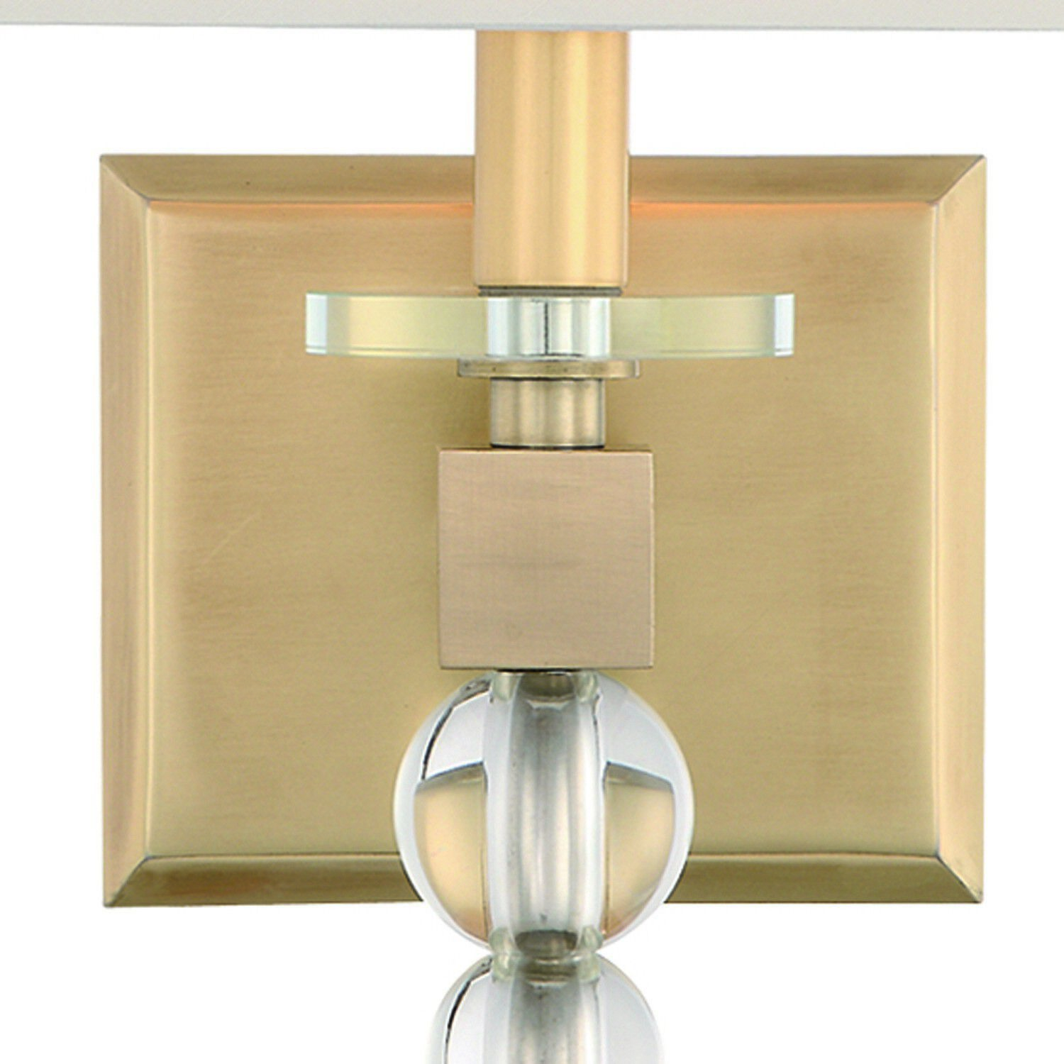 Clover Sconce Wall Light in Aged Brass