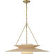 Juniper 1 Light 29.5 inch Soft Gold Chandelier Ceiling Light